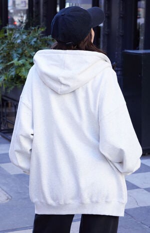 Light Gray Christy Full Zip Hoodie image number 3