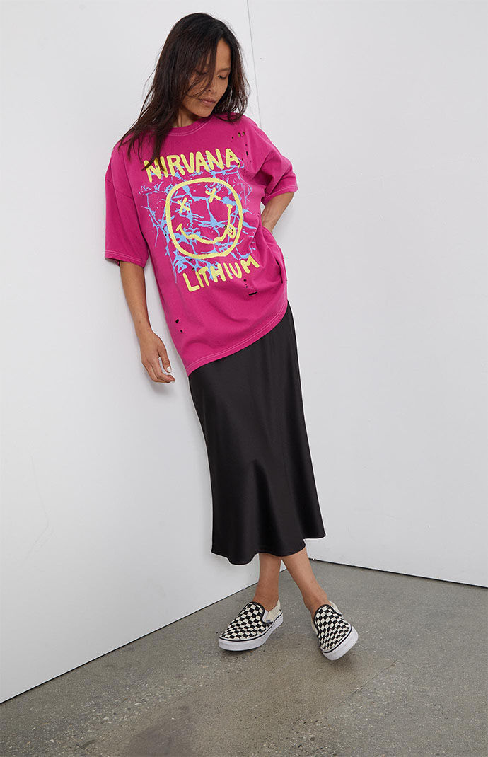 Nirvana oversize shirt top