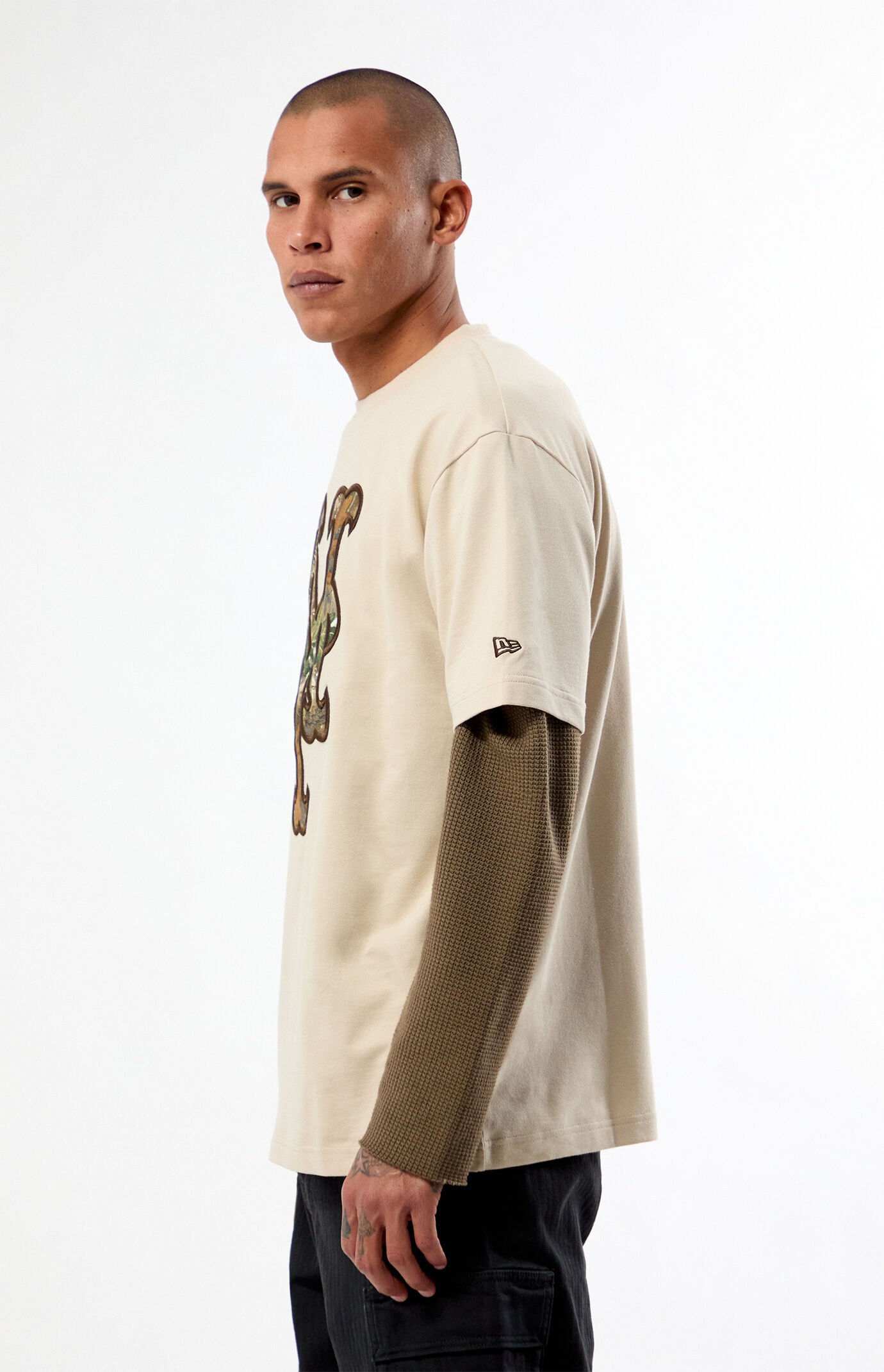 New Era NY Mets Real Tree Camo T-Shirt