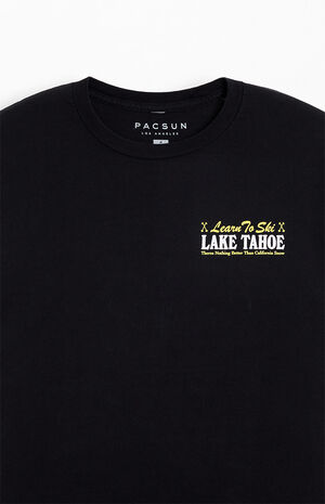 Learn To Ski Lake Tahoe T-Shirt image number 3