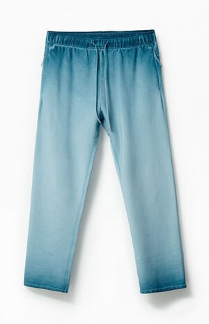 Blue&nbsp;Heavyweight Fleece Baggy Sweatpants image number 1
