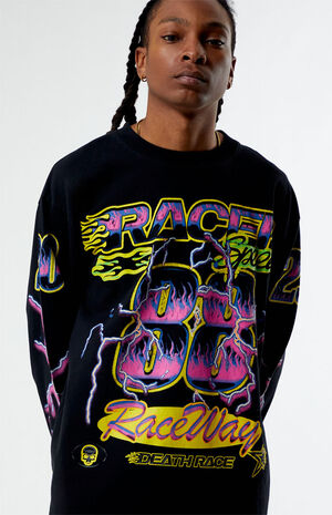 Racer 88 Oversized Long Sleeve T-Shirt image number 2