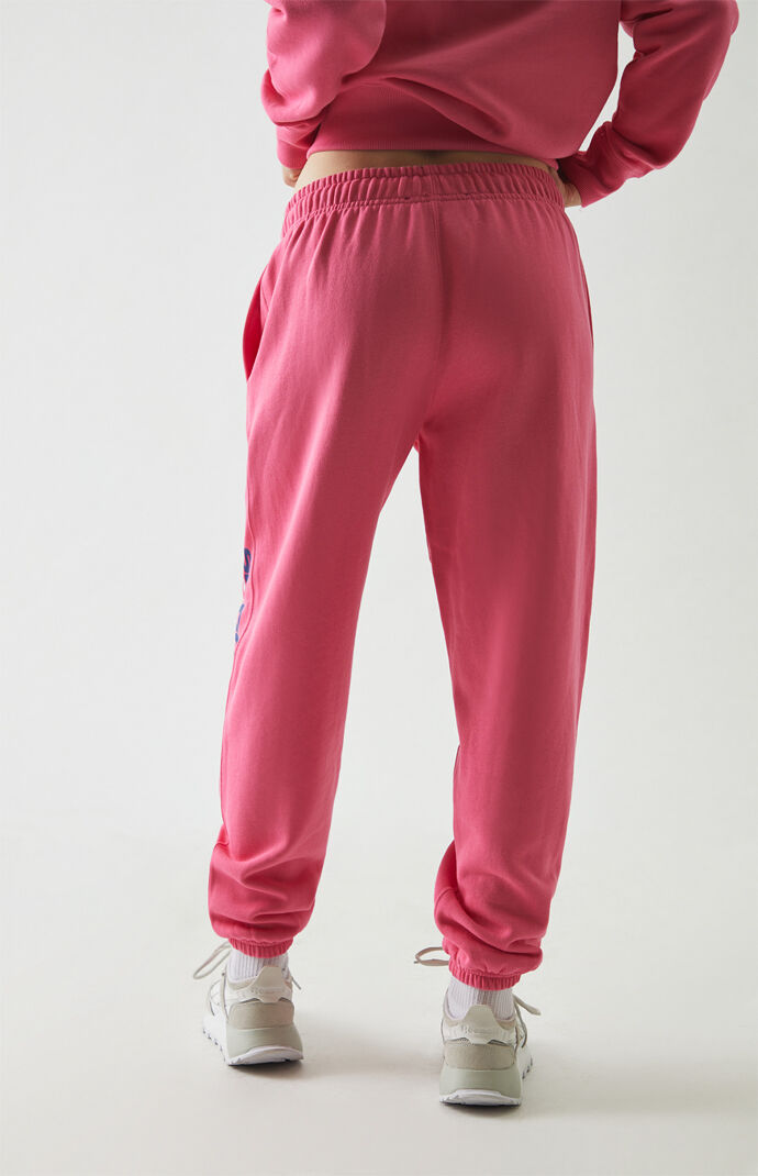 pink polo sweatpants