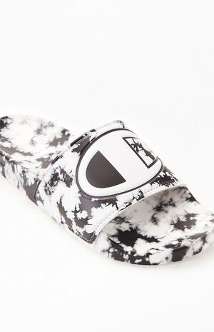 Women's White IPO Mystic Slide Sandals image number 6