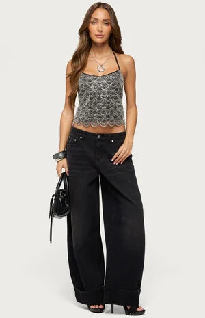 Kella Low Rise Baggy Jeans image number 5
