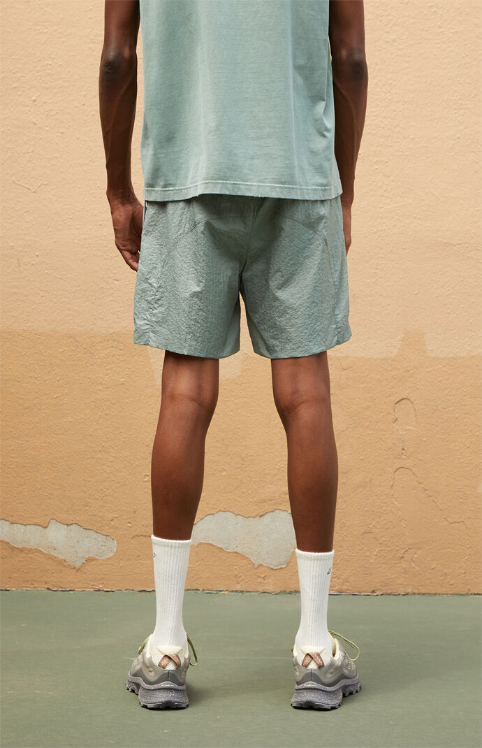 A.R.C. Active Green Performance Nylon Flight Shorts