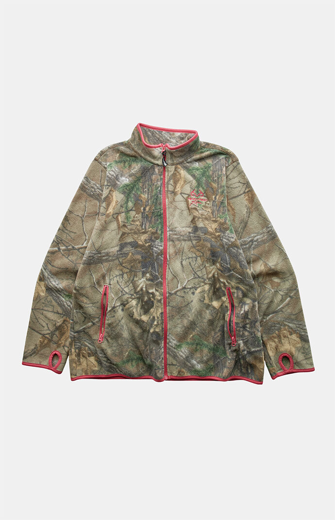 PS VINTAGE 2000s Camo Fleece Top