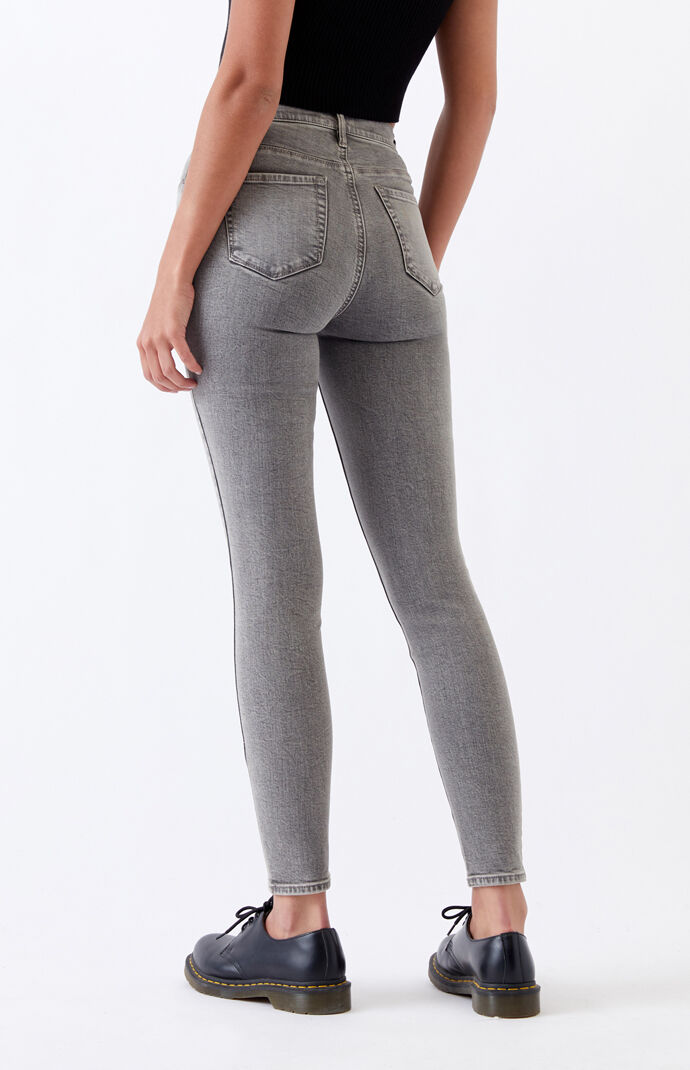 PacSun Gray High Waisted Jeggings PacSun