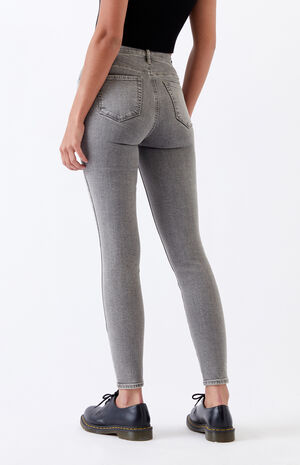 PacSun Gray High Waisted Jeggings