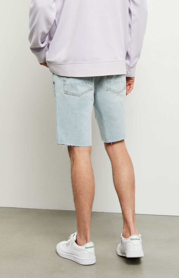 Light Indigo Denim Shorts