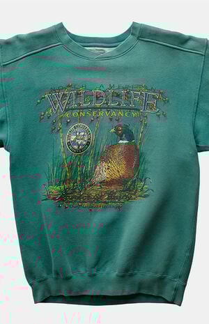 90s Wildlife Conservation Crew Neck Sweatshirt image number 3