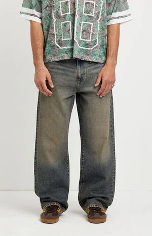 Dylan Baggy Jeans Dark Blue Tinted image number 1