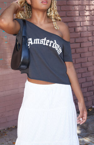 Robyn Amsterdam Off-The-Shoulder Top image number 1