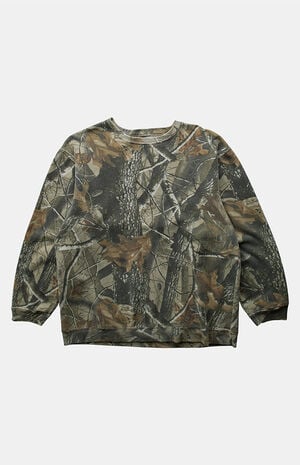 2000s Camo Crew Neck Sweatshirt image number 1