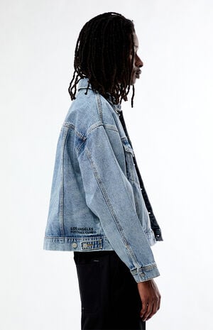 LA Football Club Medium Blue Denim&nbsp;Jacket image number 3