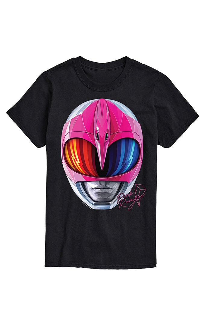 Hybrid Apparel Power Rangers Pink Portrait T-Shirt