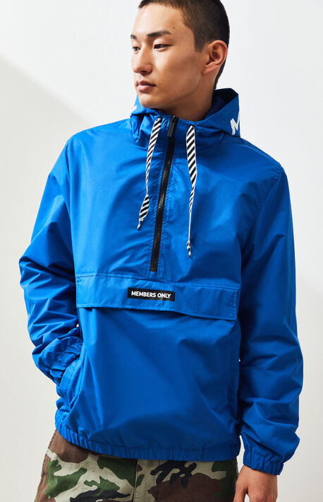 Solid Half Zip Anorak