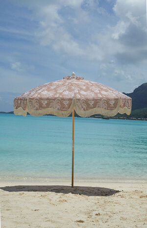 Etoile Monogram Print Beach Umbrella image number 1