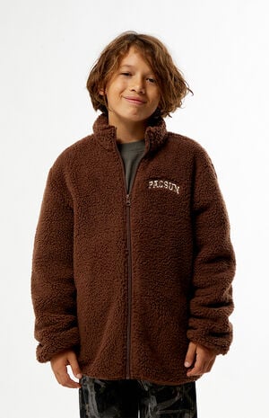 Brown Sherpa Jacket image number 1
