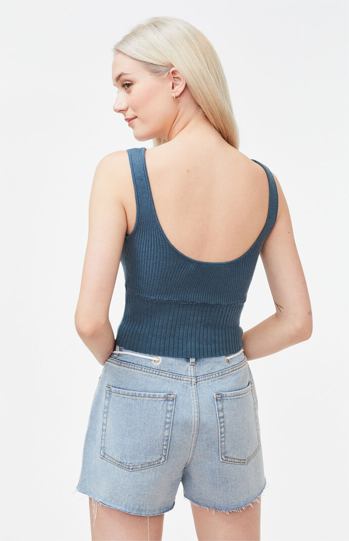 Double Trouble Sweater Tank Top
