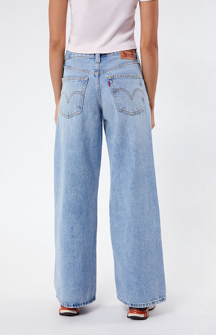 Levi s Light Indigo 94 Baggy Wide Leg Jeans PacSun