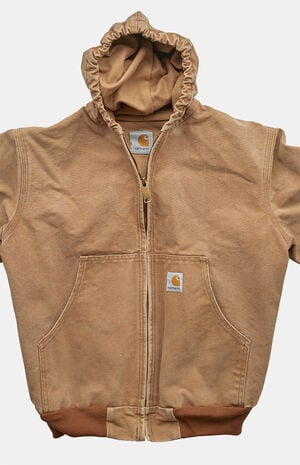 Tan 2000s Carhartt  Work Jacket image number 3