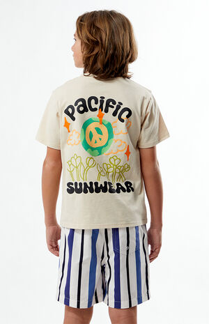 Roosevelt Striped 4.5" Swim Trunks image number 4