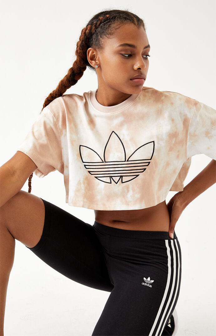 adidas tie dye track pants