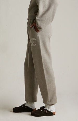 Women's Heather Grey University Fleece Sweatpants image number 4