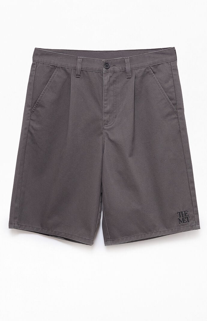 The Met x Pacsun Uniform Bermuda Pleated Baggy Shorts