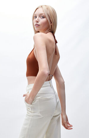 Dainty Chain Halter Top image number 2