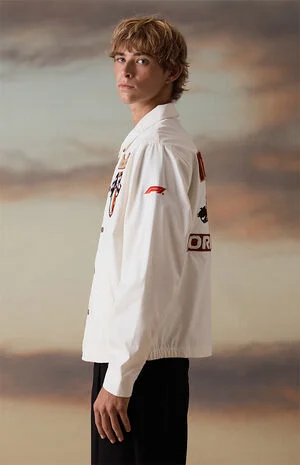 x Pacsun Super Club Coaches Track Jacket image number 5