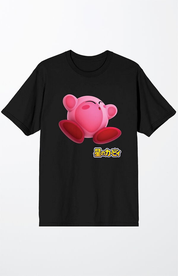 Kirby Pink Mochi Character T-Shirt