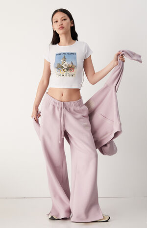 London Wide Leg Sweatpants image number 1