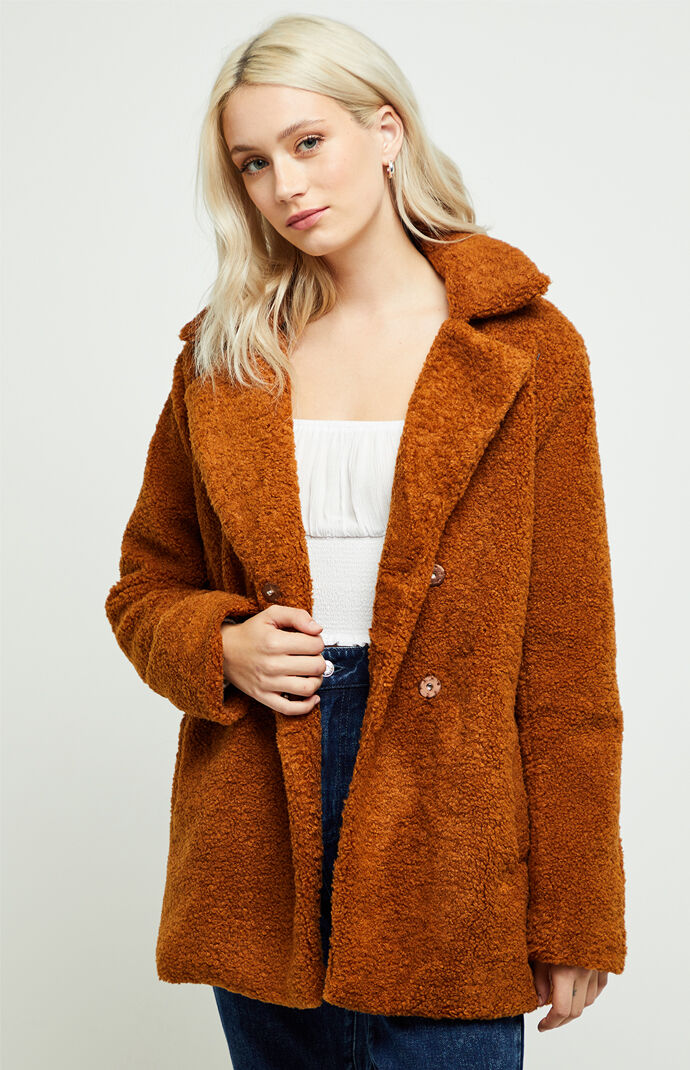 Game of Chance Shearling Coat