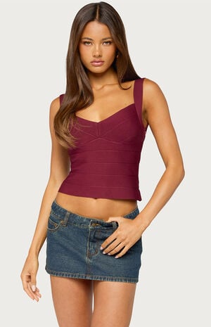 Lanthe Knit Bandage Top image number 1