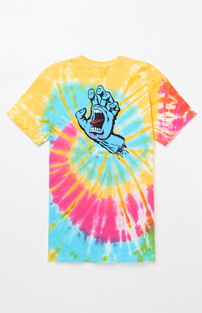 Tie-Dyed Screaming Hand T-Shirt