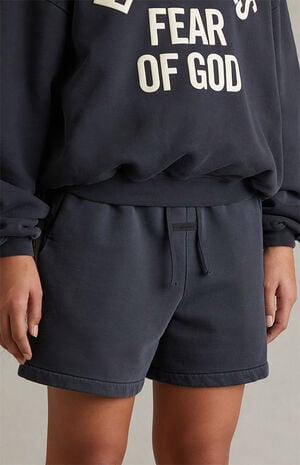 Kids Faded Black Signature Classic Sweat Shorts image number 3
