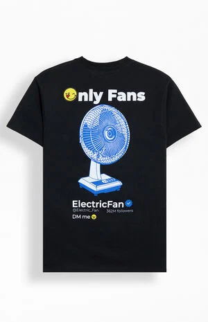 Only Fans ElectricFan T-Shirt image number 1