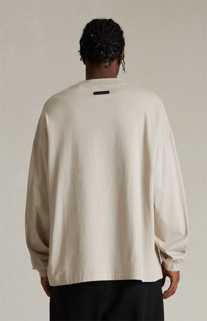 トップス FOG Essentials LONG SLEEVE SHIRT Size XS Jersey Long Sleeve T-Shirt in Black | Fear of God ESSENTIALS