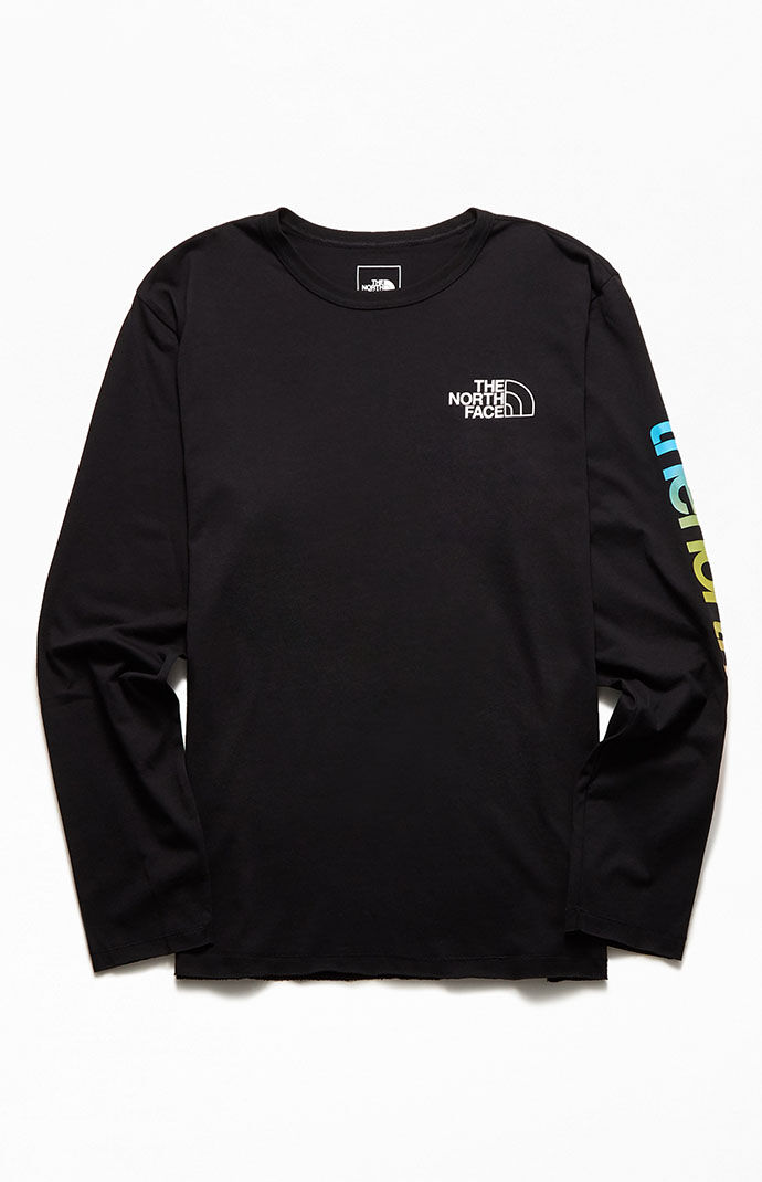 The north face x national new arrivals geographic bottle source long sleeve tee