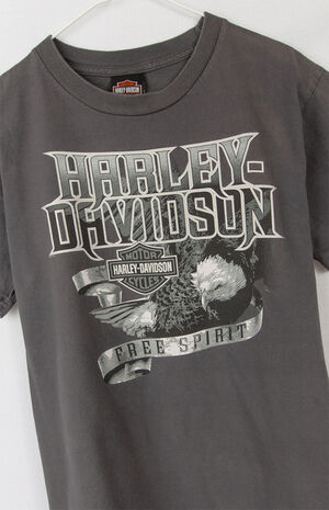 Upcycled Iowa Harley T-Shirt image number 2