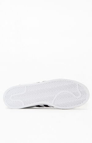 White & Black Superstar II Shoes image number 4