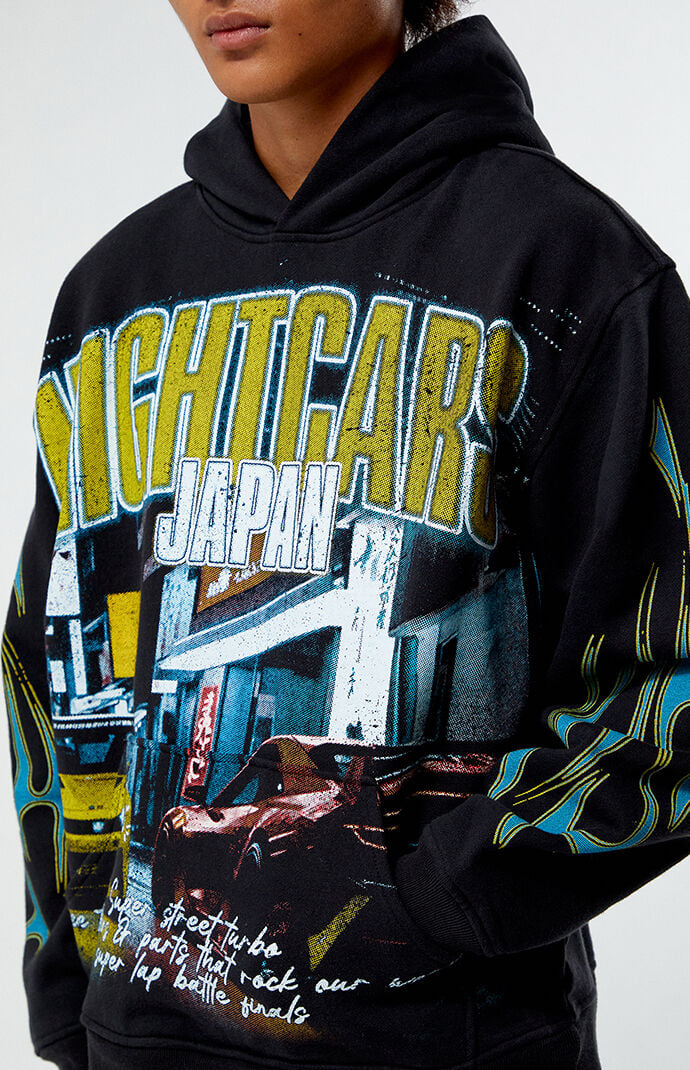 PacSun Japan Nightcars Heavyweight Hoodie PacSun