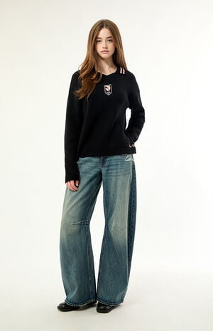 Knit Polo Long Sleeve Shirt image number 5