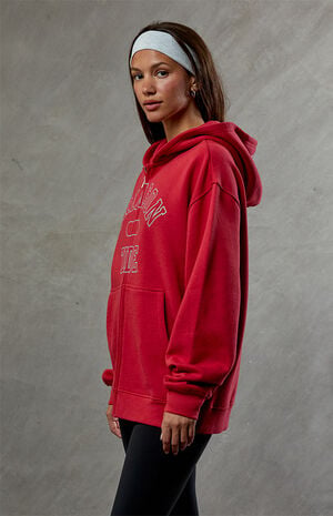 Alabama Crimson Tide Embroidered Zip Up Hoodie image number 3