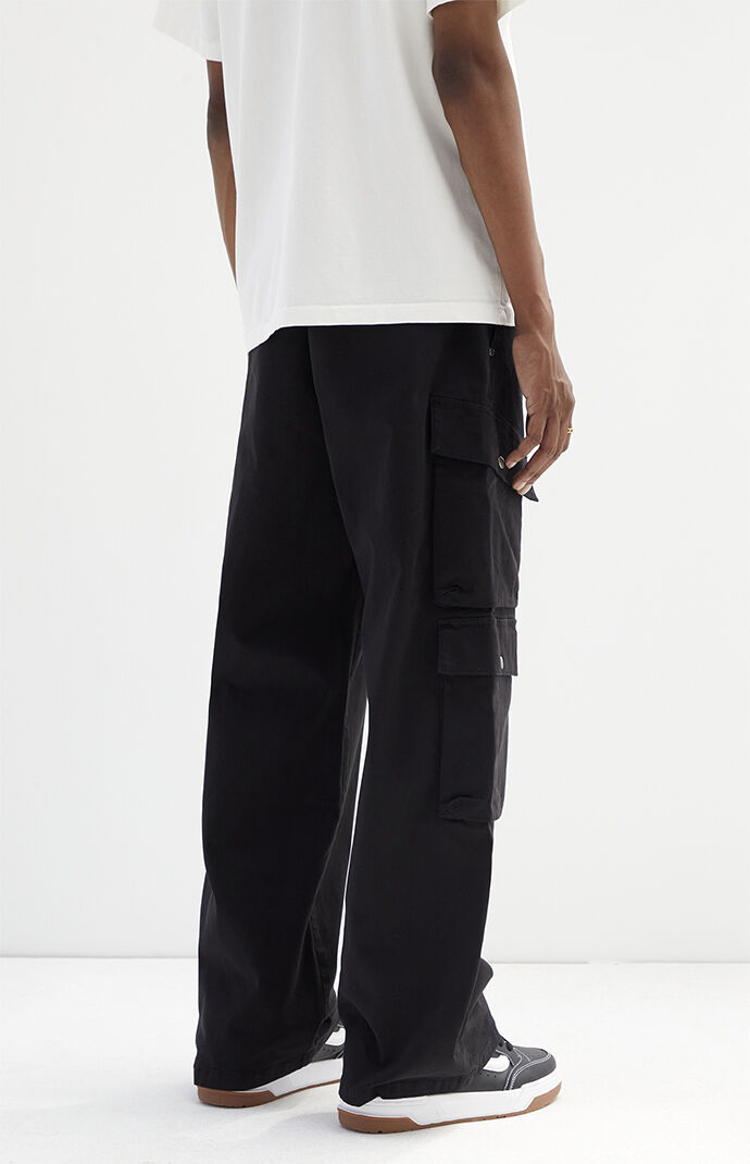 SHINYA KOZUKA MINT CONDITION BAGGY PANTS BLACK SS23