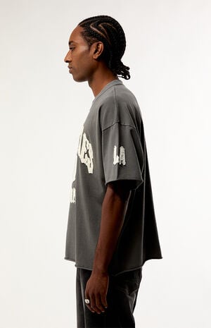 LA Applique Knit T-Shirt image number 3