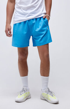 Blue Three Stripe Shorts image number 2
