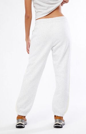 Gray Reverse Weave Sweatpants image number 4
